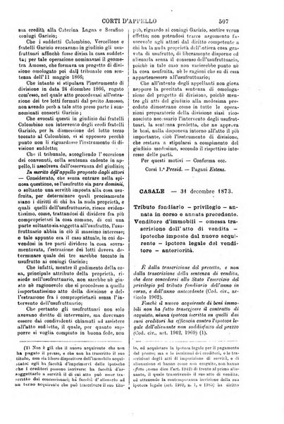 Annali della giurisprudenza italiana raccolta generale delle decisioni delle Corti di cassazione e d'appello in materia civile, criminale, commerciale, di diritto pubblico e amministrativo, e di procedura civile e penale