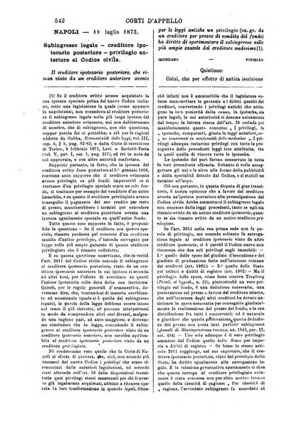 Annali della giurisprudenza italiana raccolta generale delle decisioni delle Corti di cassazione e d'appello in materia civile, criminale, commerciale, di diritto pubblico e amministrativo, e di procedura civile e penale