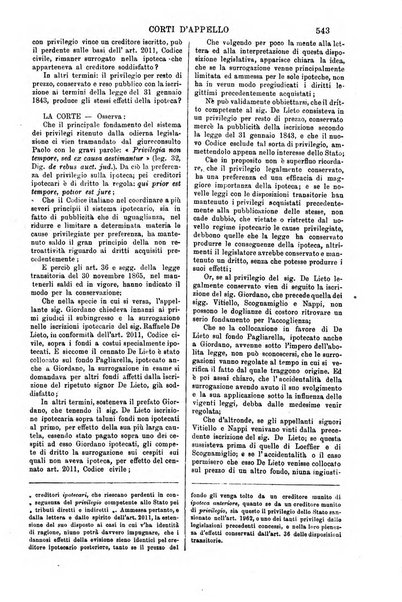 Annali della giurisprudenza italiana raccolta generale delle decisioni delle Corti di cassazione e d'appello in materia civile, criminale, commerciale, di diritto pubblico e amministrativo, e di procedura civile e penale