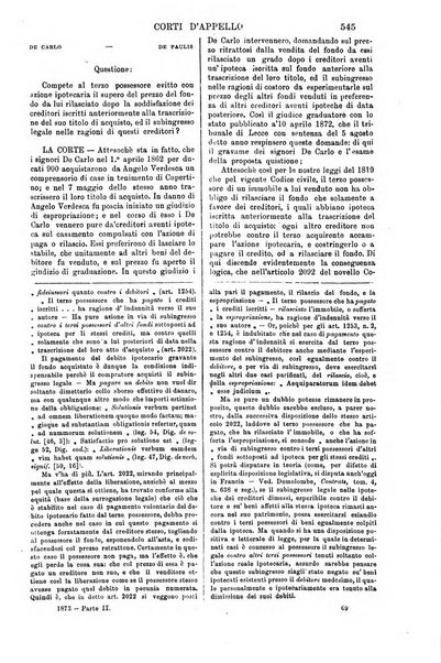 Annali della giurisprudenza italiana raccolta generale delle decisioni delle Corti di cassazione e d'appello in materia civile, criminale, commerciale, di diritto pubblico e amministrativo, e di procedura civile e penale