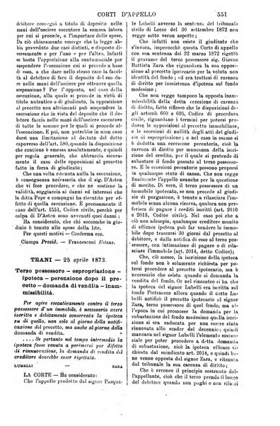 Annali della giurisprudenza italiana raccolta generale delle decisioni delle Corti di cassazione e d'appello in materia civile, criminale, commerciale, di diritto pubblico e amministrativo, e di procedura civile e penale