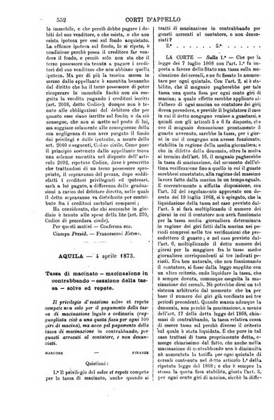 Annali della giurisprudenza italiana raccolta generale delle decisioni delle Corti di cassazione e d'appello in materia civile, criminale, commerciale, di diritto pubblico e amministrativo, e di procedura civile e penale