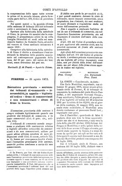 Annali della giurisprudenza italiana raccolta generale delle decisioni delle Corti di cassazione e d'appello in materia civile, criminale, commerciale, di diritto pubblico e amministrativo, e di procedura civile e penale