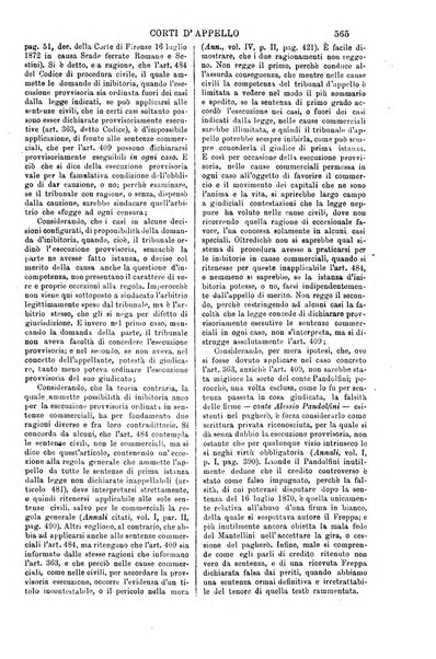 Annali della giurisprudenza italiana raccolta generale delle decisioni delle Corti di cassazione e d'appello in materia civile, criminale, commerciale, di diritto pubblico e amministrativo, e di procedura civile e penale