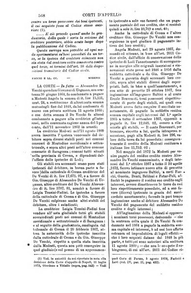 Annali della giurisprudenza italiana raccolta generale delle decisioni delle Corti di cassazione e d'appello in materia civile, criminale, commerciale, di diritto pubblico e amministrativo, e di procedura civile e penale