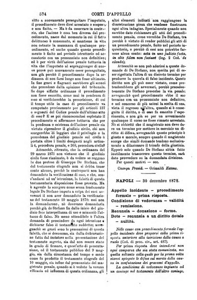 Annali della giurisprudenza italiana raccolta generale delle decisioni delle Corti di cassazione e d'appello in materia civile, criminale, commerciale, di diritto pubblico e amministrativo, e di procedura civile e penale