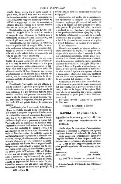 Annali della giurisprudenza italiana raccolta generale delle decisioni delle Corti di cassazione e d'appello in materia civile, criminale, commerciale, di diritto pubblico e amministrativo, e di procedura civile e penale