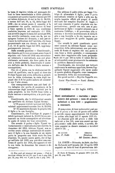 Annali della giurisprudenza italiana raccolta generale delle decisioni delle Corti di cassazione e d'appello in materia civile, criminale, commerciale, di diritto pubblico e amministrativo, e di procedura civile e penale