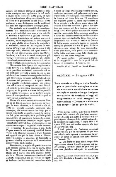 Annali della giurisprudenza italiana raccolta generale delle decisioni delle Corti di cassazione e d'appello in materia civile, criminale, commerciale, di diritto pubblico e amministrativo, e di procedura civile e penale