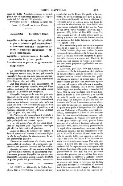 Annali della giurisprudenza italiana raccolta generale delle decisioni delle Corti di cassazione e d'appello in materia civile, criminale, commerciale, di diritto pubblico e amministrativo, e di procedura civile e penale