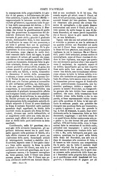 Annali della giurisprudenza italiana raccolta generale delle decisioni delle Corti di cassazione e d'appello in materia civile, criminale, commerciale, di diritto pubblico e amministrativo, e di procedura civile e penale