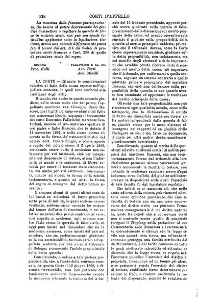 Annali della giurisprudenza italiana raccolta generale delle decisioni delle Corti di cassazione e d'appello in materia civile, criminale, commerciale, di diritto pubblico e amministrativo, e di procedura civile e penale