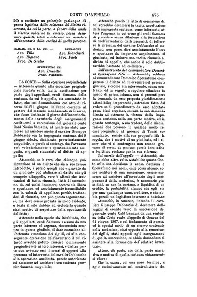 Annali della giurisprudenza italiana raccolta generale delle decisioni delle Corti di cassazione e d'appello in materia civile, criminale, commerciale, di diritto pubblico e amministrativo, e di procedura civile e penale