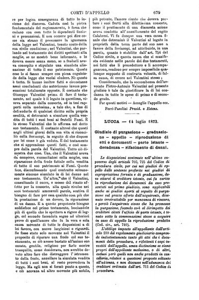 Annali della giurisprudenza italiana raccolta generale delle decisioni delle Corti di cassazione e d'appello in materia civile, criminale, commerciale, di diritto pubblico e amministrativo, e di procedura civile e penale