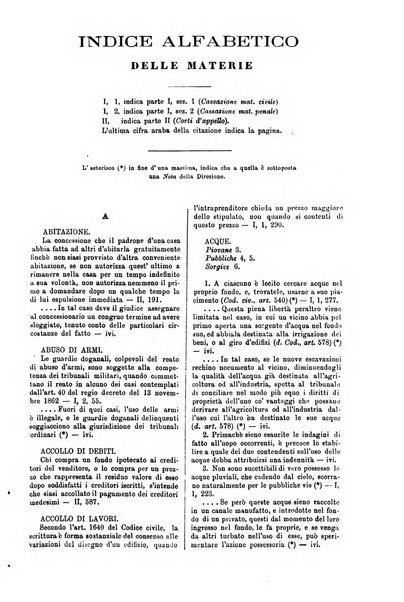 Annali della giurisprudenza italiana raccolta generale delle decisioni delle Corti di cassazione e d'appello in materia civile, criminale, commerciale, di diritto pubblico e amministrativo, e di procedura civile e penale