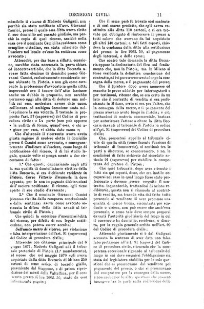 Annali della giurisprudenza italiana raccolta generale delle decisioni delle Corti di cassazione e d'appello in materia civile, criminale, commerciale, di diritto pubblico e amministrativo, e di procedura civile e penale