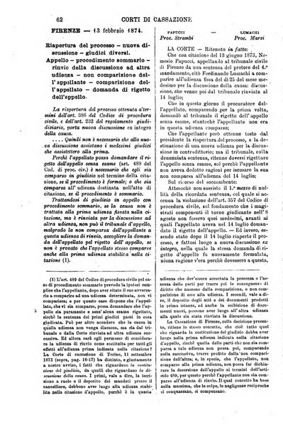 Annali della giurisprudenza italiana raccolta generale delle decisioni delle Corti di cassazione e d'appello in materia civile, criminale, commerciale, di diritto pubblico e amministrativo, e di procedura civile e penale