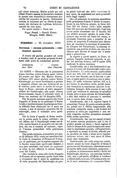 Annali della giurisprudenza italiana raccolta generale delle decisioni delle Corti di cassazione e d'appello in materia civile, criminale, commerciale, di diritto pubblico e amministrativo, e di procedura civile e penale