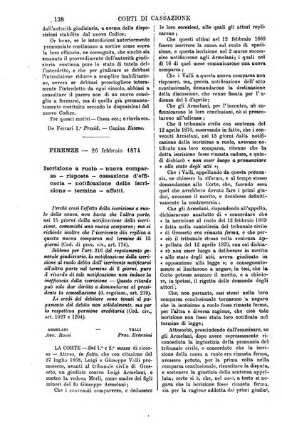 Annali della giurisprudenza italiana raccolta generale delle decisioni delle Corti di cassazione e d'appello in materia civile, criminale, commerciale, di diritto pubblico e amministrativo, e di procedura civile e penale