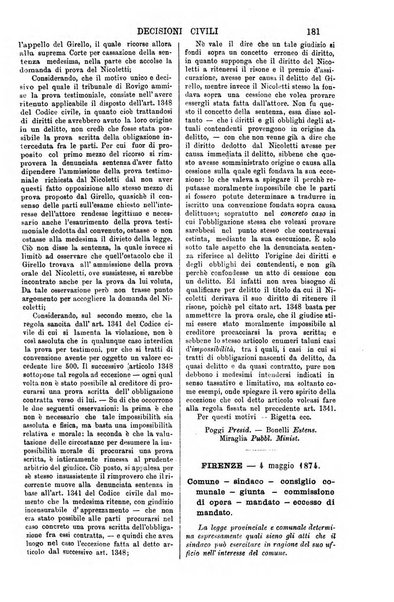 Annali della giurisprudenza italiana raccolta generale delle decisioni delle Corti di cassazione e d'appello in materia civile, criminale, commerciale, di diritto pubblico e amministrativo, e di procedura civile e penale