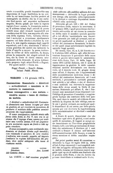 Annali della giurisprudenza italiana raccolta generale delle decisioni delle Corti di cassazione e d'appello in materia civile, criminale, commerciale, di diritto pubblico e amministrativo, e di procedura civile e penale