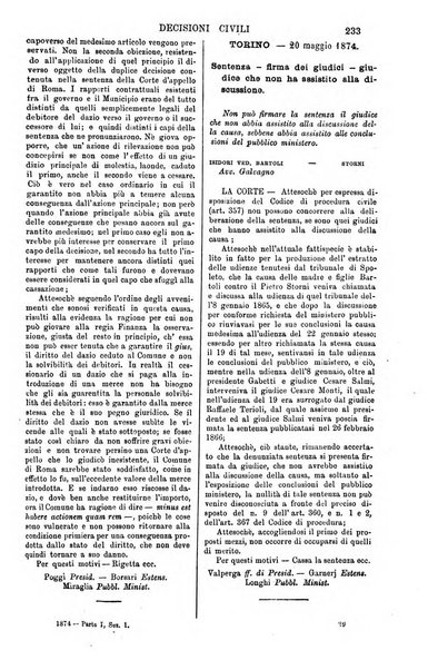 Annali della giurisprudenza italiana raccolta generale delle decisioni delle Corti di cassazione e d'appello in materia civile, criminale, commerciale, di diritto pubblico e amministrativo, e di procedura civile e penale