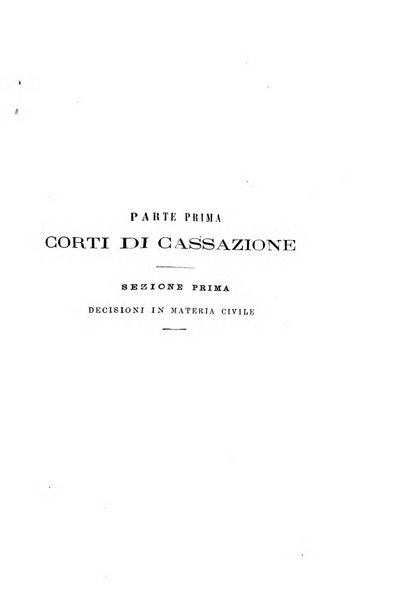 Annali della giurisprudenza italiana raccolta generale delle decisioni delle Corti di cassazione e d'appello in materia civile, criminale, commerciale, di diritto pubblico e amministrativo, e di procedura civile e penale