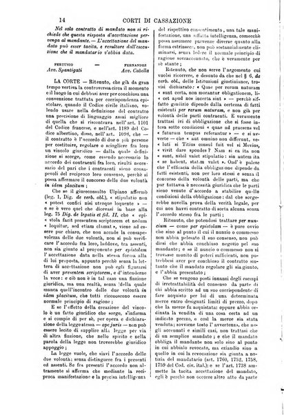 Annali della giurisprudenza italiana raccolta generale delle decisioni delle Corti di cassazione e d'appello in materia civile, criminale, commerciale, di diritto pubblico e amministrativo, e di procedura civile e penale