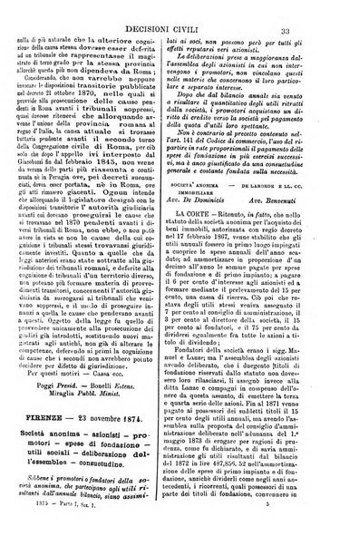 Annali della giurisprudenza italiana raccolta generale delle decisioni delle Corti di cassazione e d'appello in materia civile, criminale, commerciale, di diritto pubblico e amministrativo, e di procedura civile e penale