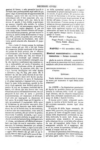 Annali della giurisprudenza italiana raccolta generale delle decisioni delle Corti di cassazione e d'appello in materia civile, criminale, commerciale, di diritto pubblico e amministrativo, e di procedura civile e penale