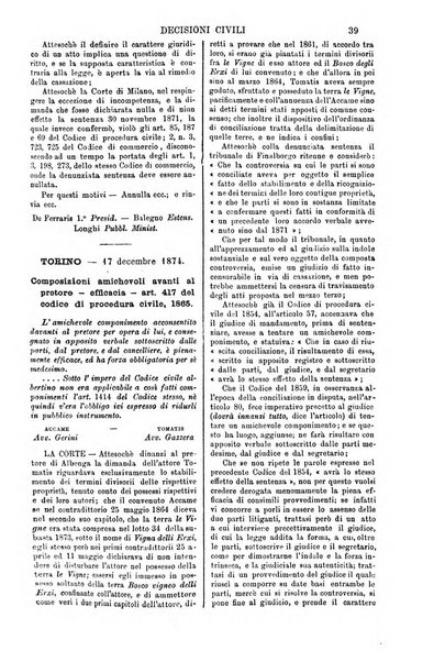 Annali della giurisprudenza italiana raccolta generale delle decisioni delle Corti di cassazione e d'appello in materia civile, criminale, commerciale, di diritto pubblico e amministrativo, e di procedura civile e penale