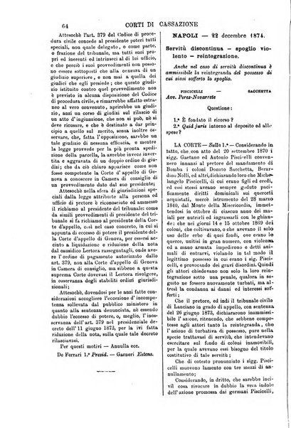 Annali della giurisprudenza italiana raccolta generale delle decisioni delle Corti di cassazione e d'appello in materia civile, criminale, commerciale, di diritto pubblico e amministrativo, e di procedura civile e penale