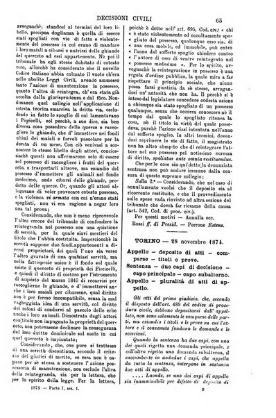 Annali della giurisprudenza italiana raccolta generale delle decisioni delle Corti di cassazione e d'appello in materia civile, criminale, commerciale, di diritto pubblico e amministrativo, e di procedura civile e penale