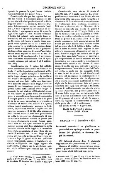 Annali della giurisprudenza italiana raccolta generale delle decisioni delle Corti di cassazione e d'appello in materia civile, criminale, commerciale, di diritto pubblico e amministrativo, e di procedura civile e penale