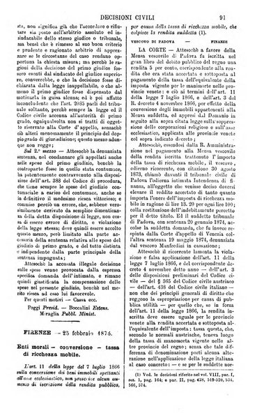 Annali della giurisprudenza italiana raccolta generale delle decisioni delle Corti di cassazione e d'appello in materia civile, criminale, commerciale, di diritto pubblico e amministrativo, e di procedura civile e penale