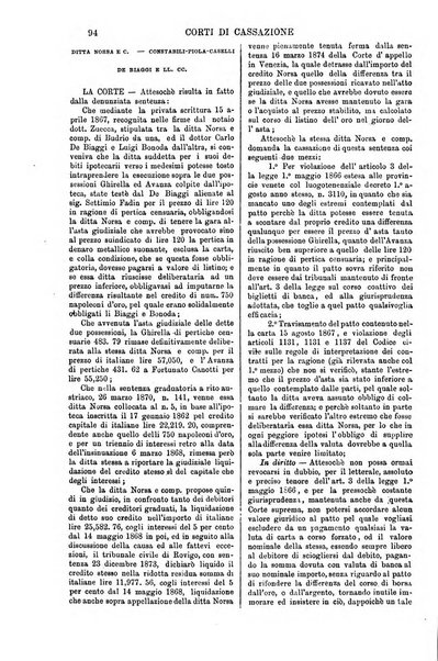 Annali della giurisprudenza italiana raccolta generale delle decisioni delle Corti di cassazione e d'appello in materia civile, criminale, commerciale, di diritto pubblico e amministrativo, e di procedura civile e penale