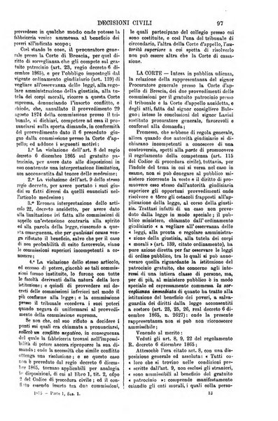 Annali della giurisprudenza italiana raccolta generale delle decisioni delle Corti di cassazione e d'appello in materia civile, criminale, commerciale, di diritto pubblico e amministrativo, e di procedura civile e penale