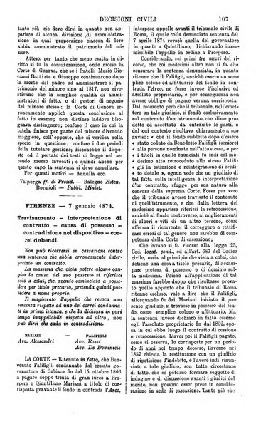 Annali della giurisprudenza italiana raccolta generale delle decisioni delle Corti di cassazione e d'appello in materia civile, criminale, commerciale, di diritto pubblico e amministrativo, e di procedura civile e penale