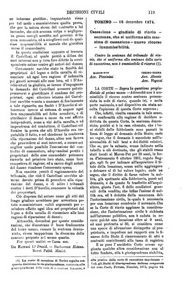 Annali della giurisprudenza italiana raccolta generale delle decisioni delle Corti di cassazione e d'appello in materia civile, criminale, commerciale, di diritto pubblico e amministrativo, e di procedura civile e penale