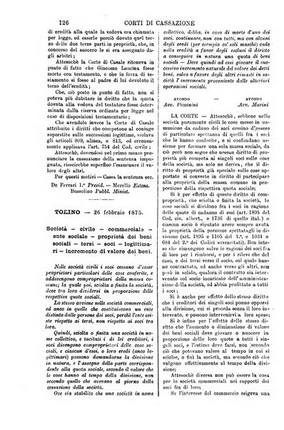 Annali della giurisprudenza italiana raccolta generale delle decisioni delle Corti di cassazione e d'appello in materia civile, criminale, commerciale, di diritto pubblico e amministrativo, e di procedura civile e penale