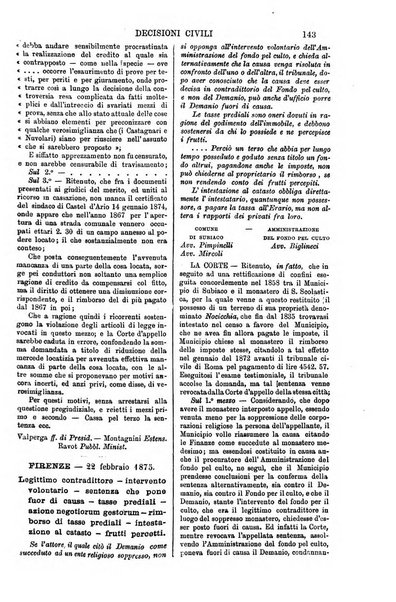 Annali della giurisprudenza italiana raccolta generale delle decisioni delle Corti di cassazione e d'appello in materia civile, criminale, commerciale, di diritto pubblico e amministrativo, e di procedura civile e penale