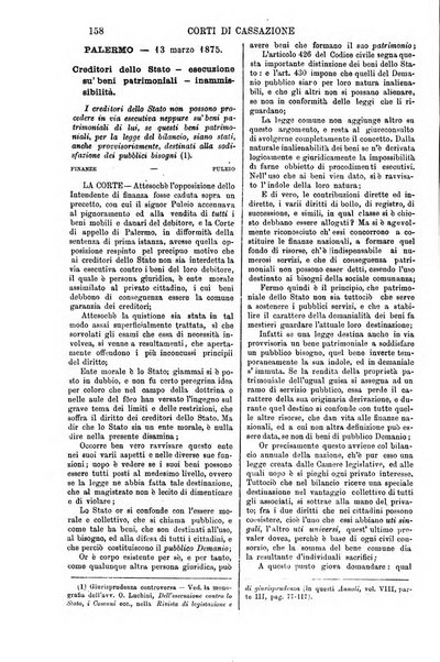 Annali della giurisprudenza italiana raccolta generale delle decisioni delle Corti di cassazione e d'appello in materia civile, criminale, commerciale, di diritto pubblico e amministrativo, e di procedura civile e penale