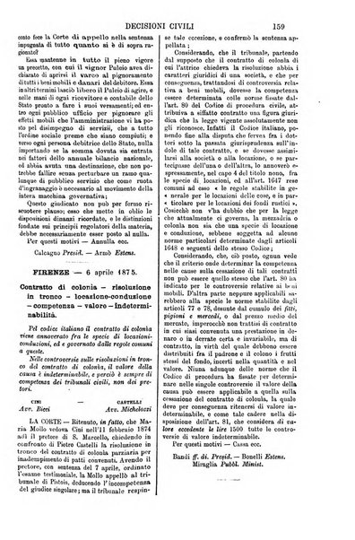 Annali della giurisprudenza italiana raccolta generale delle decisioni delle Corti di cassazione e d'appello in materia civile, criminale, commerciale, di diritto pubblico e amministrativo, e di procedura civile e penale