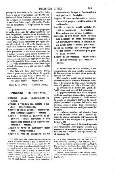 Annali della giurisprudenza italiana raccolta generale delle decisioni delle Corti di cassazione e d'appello in materia civile, criminale, commerciale, di diritto pubblico e amministrativo, e di procedura civile e penale