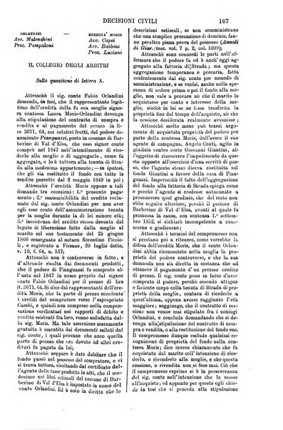 Annali della giurisprudenza italiana raccolta generale delle decisioni delle Corti di cassazione e d'appello in materia civile, criminale, commerciale, di diritto pubblico e amministrativo, e di procedura civile e penale