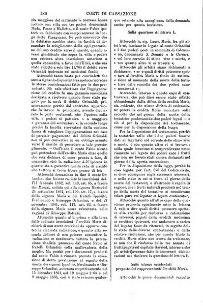 Annali della giurisprudenza italiana raccolta generale delle decisioni delle Corti di cassazione e d'appello in materia civile, criminale, commerciale, di diritto pubblico e amministrativo, e di procedura civile e penale