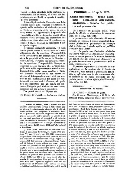 Annali della giurisprudenza italiana raccolta generale delle decisioni delle Corti di cassazione e d'appello in materia civile, criminale, commerciale, di diritto pubblico e amministrativo, e di procedura civile e penale