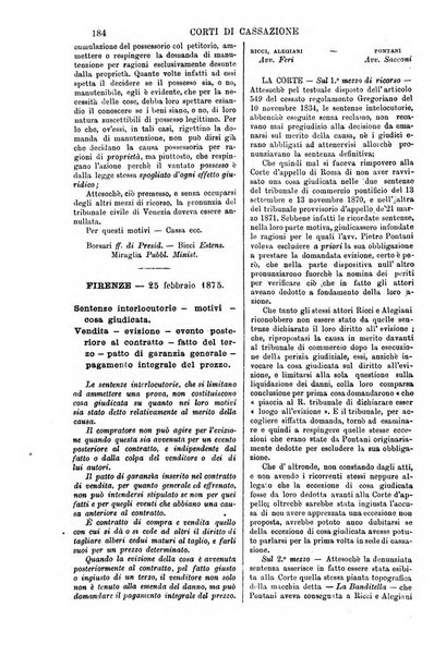 Annali della giurisprudenza italiana raccolta generale delle decisioni delle Corti di cassazione e d'appello in materia civile, criminale, commerciale, di diritto pubblico e amministrativo, e di procedura civile e penale