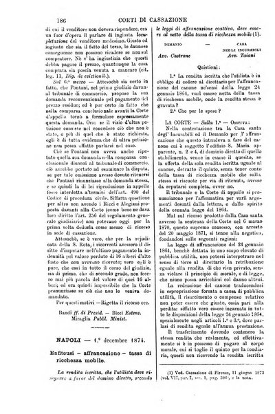 Annali della giurisprudenza italiana raccolta generale delle decisioni delle Corti di cassazione e d'appello in materia civile, criminale, commerciale, di diritto pubblico e amministrativo, e di procedura civile e penale