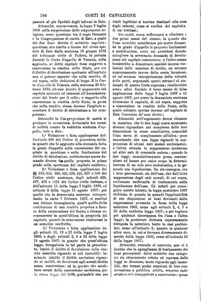 Annali della giurisprudenza italiana raccolta generale delle decisioni delle Corti di cassazione e d'appello in materia civile, criminale, commerciale, di diritto pubblico e amministrativo, e di procedura civile e penale